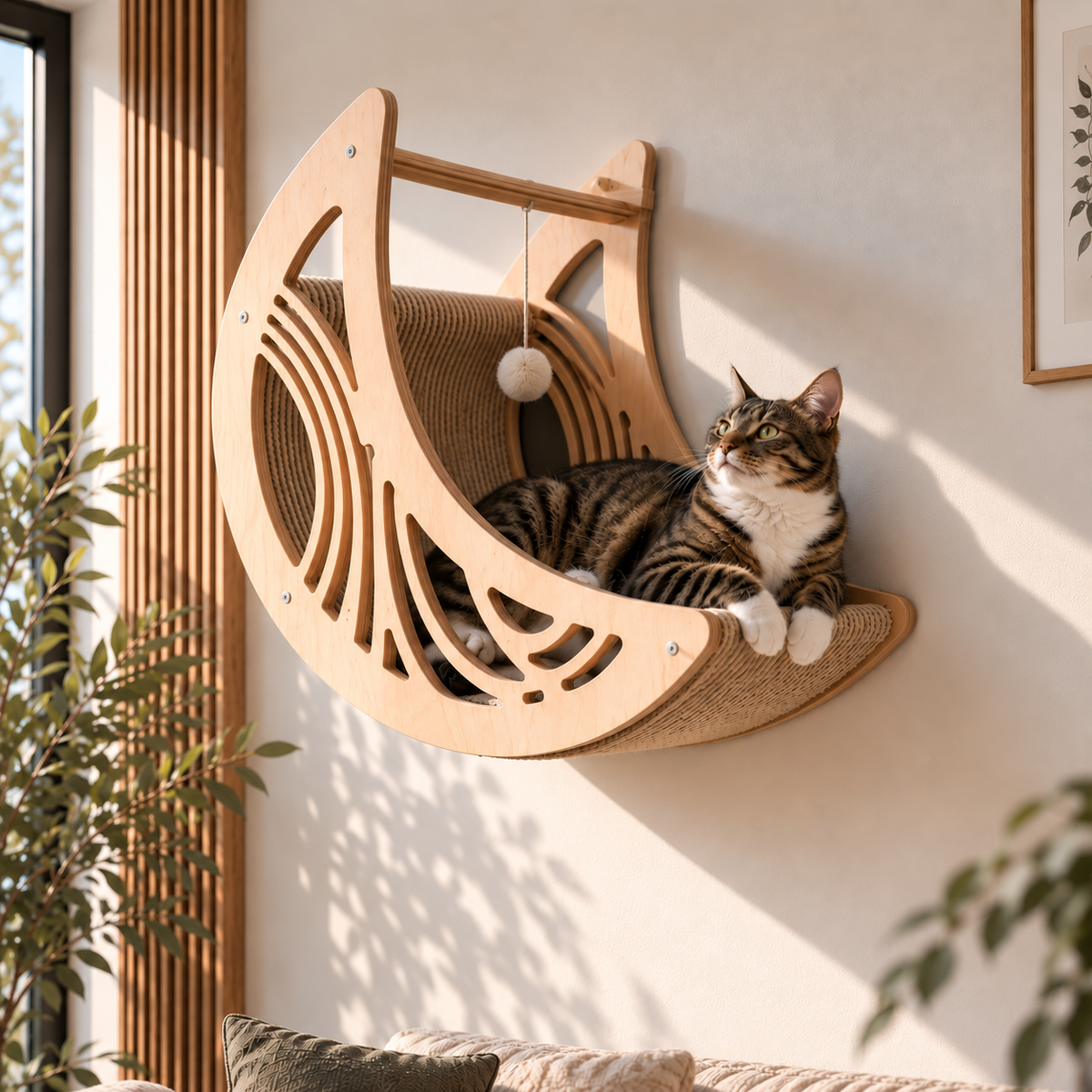 CozyMoon™ - Sichere Kletterabenteuer für deine Katze