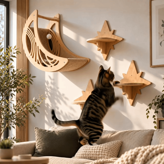CozyMoon™ - Sichere Kletterabenteuer für deine Katze